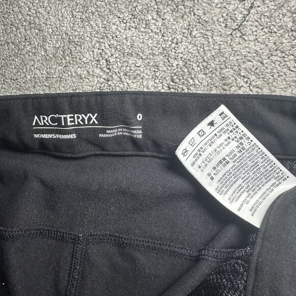 Arcteryx Pants Womens Size 0 Gamma LT Pant Black Softshell Weather Resistant - Picture 8 of 15